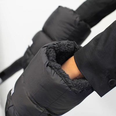 7AM Enfant Warmmuffs Stroller Gloves - Black Plush 2 7AM Enfant Warmmuffs Stroller Gloves - Black Plush - Image 2