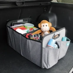 Joybi Gray And Black Deluxe Car Seat Organizer Kit, Multi-Compartment Storage Box For Vehicles -Chicco Kids Shop GUEST c28d50df 8d0c 486b b705 51ffa69ff92a