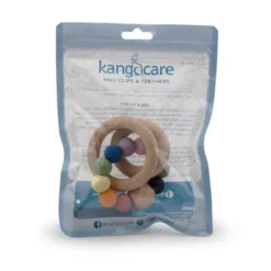 Kanga Care Silicone & Wood Bubble Teething Ring :: Rainbow Multicolored -Chicco Kids Shop GUEST c2b8092f ad66 453f 801c 3ca88bcb5607