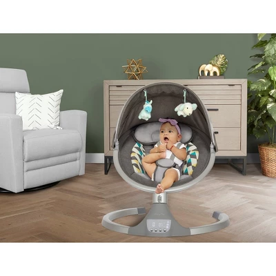 Dream On Me Zazu Motorized Baby Swing For Infants - Bluetooth Music Speaker 9 Dream On Me Zazu Motorized Baby Swing For Infants - Bluetooth Music Speaker - Image 9