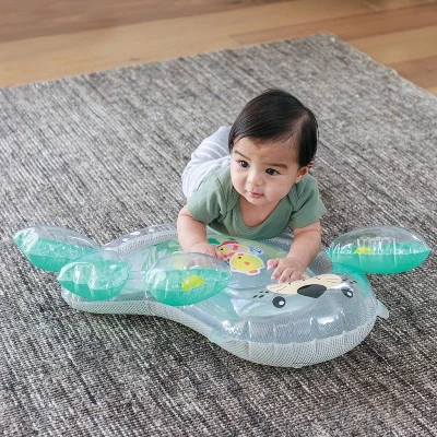 Infantino Go Gaga! Giant Water & Rattle Pat Mat 1 Infantino Go Gaga! Giant Water & Rattle Pat Mat