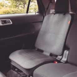 Diono Grip It Car Seat Protector 3-Pack For Car Seat, Crash Tested, Anti Slip, Water Resistant, Black