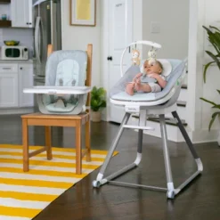Ingenuity Beanstalk Baby To Big Kid 6-in-1 High Chair - Newborn To 5 Years - Ray -Chicco Kids Shop GUEST ca34203a 6a12 4e8d 90f3 b788704fd923