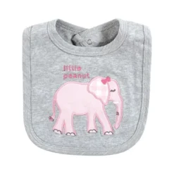 Touched By Nature Infant Girl Organic Cotton Bibs, Pink Peanut, One Size -Chicco Kids Shop GUEST ca37217b cdcc 4686 b625 ae6f6885e636