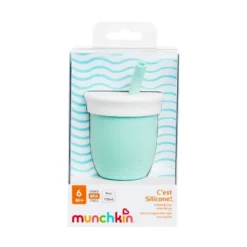 Munchkin Cest 4oz Silicone Open Portable Training Cup - Mint -Chicco Kids Shop GUEST cbe67bb3 b2ae 44ba 8256 86cd879999eb