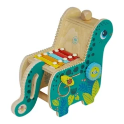 Manhattan Toy Wooden Dinosaur Toddler And Preschool Musical Instrument And Activity Toy With Xylophone, Sawtooth Ridges And Solo Mallet -Chicco Kids Shop GUEST cc0b7ca1 dae7 4685 b043 3ffbf5826f65