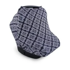 Yoga Sprout Baby Girl Multi-use Car Seat Canopy, Ornate Clover, One Size