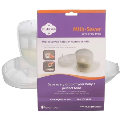 Milkies Milk-Saver Breast Milk Collector And Storage 1 Milkies Milk-Saver Breast Milk Collector And Storage