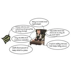 CozyBaby Portable Easy Seat Washable Travel Cloth High Chair Baby Seat With Secure Reinforced Safety Harness And Travel Bag, Gray 7 CozyBaby Portable Easy Seat Washable Travel Cloth High Chair Baby Seat With Secure Reinforced Safety Harness And Travel Bag, Gray -Chicco Kids Shop GUEST d33c67f2 4030 4647 8922 4410ea61c30c