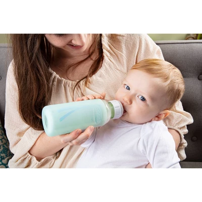 Dr. Brown's Dr. Brown's Anti-Colic Options+ Glass Baby Bottle - 8oz/2pk 3 Dr. Brown's Dr. Brown's Anti-Colic Options+ Glass Baby Bottle - 8oz/2pk - Image 3