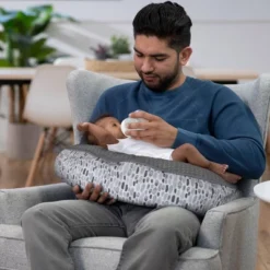 Boppy Luxe Original Support Nursing Pillow - Gray Pennydot 9 Boppy Luxe Original Support Nursing Pillow - Gray Pennydot -Chicco Kids Shop GUEST d7aec6db 6900 482c 855e 2a1104040781