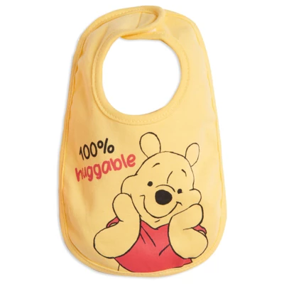 Disney Winnie The Pooh Tigger Eeyore Piglet Baby Boys 5 Pack Side Snap Bibs 1 Disney Winnie The Pooh Tigger Eeyore Piglet Baby Boys 5 Pack Side Snap Bibs
