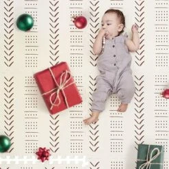 CHILDLIKE BEHAVIOR 71.65" X 71.65" Non-Toxic Soft Baby Play Mat, X-Large Gray