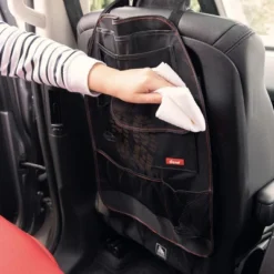 Diono Stow 'n Go Car Back Seat Organizer, Kick Mat Seat Protector, 7 Pockets, 2 Drinks Holders, Black -Chicco Kids Shop GUEST dd76407c b40d 4e1c a56f 9ed4e497253a