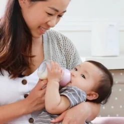 Chicco Duo Deluxe Hybrid Baby Bottle Gift Set With Invinci-Glass Inside/Plastic Outside - Gray - 10pc -Chicco Kids Shop GUEST dfb500d9 8641 40e3 9fa2 7e5b3c705aea