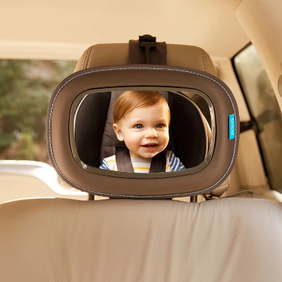 Munchkin Brica Baby In-Sight Car Mirror, Crash Tested And Shatter Resistant 2 Munchkin Brica Baby In-Sight Car Mirror, Crash Tested And Shatter Resistant - Image 2