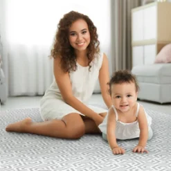 TCG Luxury Gelli Mat Playmat - Gray/White - 0-3 Years -Chicco Kids Shop GUEST e1dd6c3e 4550 4006 bcc2 ef262c8a7d7a