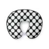 Bacati - 3 Pc Dots/Pin Stripes Black/White Hugster Feeding & Infant Support Nursing Pillow