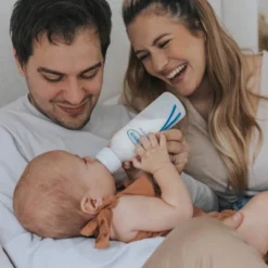 Dr. Brown's Dr. Brown's Options+ Anti-Colic Bottle - Blue And Clear - 8oz/4pk -Chicco Kids Shop GUEST e28821d3 40a0 4590 bbb6 0dc3c2e6da89