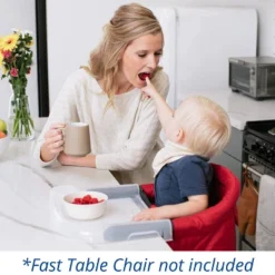 Inglesina Fast Dining Tray Plus, Clip-On Accessory For Fast Table Chair - For Toddlers, Baby And Kids - Clear Plastic -Chicco Kids Shop GUEST e31496f2 0a36 43b0 8f94 9970abbc4587