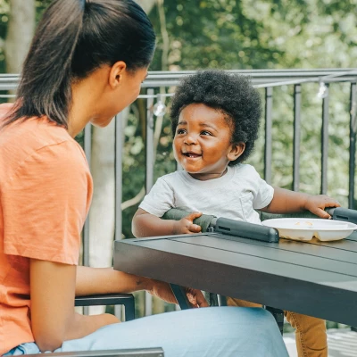 Chicco FastLock Hook-on-Chair Booster Seat - Moss 4 Chicco FastLock Hook-on-Chair Booster Seat - Moss - Image 4