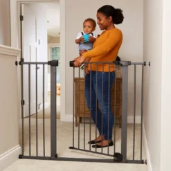 Toddleroo By North States Riverstone Extra Tall And Wide Baby Gate - Graphite - 29.75"-52" Wide 6 Toddleroo By North States Riverstone Extra Tall And Wide Baby Gate - Graphite - 29.75"-52" Wide -Chicco Kids Shop GUEST e8a42b64 8bb5 4813 838d e8e87cf91587