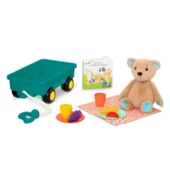 B. Toys Teddy Bear, Board Book & Picnic Set - Happyhues Cara Mellow Bear 6 B. Toys Teddy Bear, Board Book & Picnic Set - Happyhues Cara Mellow Bear -Chicco Kids Shop GUEST e8e2a272 63fe 4070 a5e4 5473d6c55876