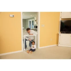 Safety 1st Flat Step Pressure-Mounted Baby Gate, Fits Between 28.75" And 31.25" -Chicco Kids Shop GUEST ec88ac76 b09c 4746 888e 05f17e43f5fd