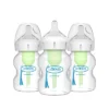 Dr. Brown's Dr. Brown's Anti-Colic Wide-Neck Options+ Baby Bottle 0m+ - 5oz/3pk