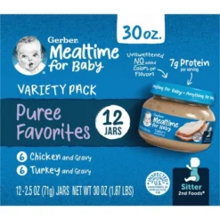 Gerber Meats Variety Pack Baby Meals - 30oz/12pk 7 Gerber Meats Variety Pack Baby Meals - 30oz/12pk -Chicco Kids Shop GUEST f46c5757 fa54 4577 adf7 59d07259533d