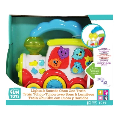 Nothing But Fun Toys Lights & Sounds Animal Choo Choo Train 2 Nothing But Fun Toys Lights & Sounds Animal Choo Choo Train - Image 2
