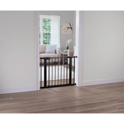 Safety 1st Easy Install Walk Through Baby Gate - Black 2 Safety 1st Easy Install Walk Through Baby Gate - Black - Image 2
