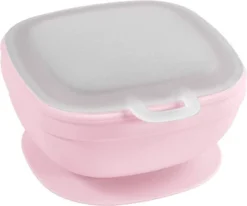 Platinum Silicone 11oz. Suction Bowl W/Platinum Silicone Press In Lid -Chicco Kids Shop GUEST f6d0bb40 1404 4455 8058 0366ba19f322