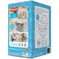 Fisher Price Fisher-Price SpaceSaver High Chair -Chicco Kids Shop GUEST f76d8503 083a 4c3b 98ce 1ad642d345ac