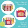 Toddleroo By North States Superyard Colorplay Baby Gate Extensions And Installation Kit - 4pc