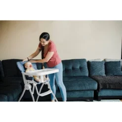 Joovy Nook NB High Chair Compact Fold Reclinable Seat - Slate -Chicco Kids Shop GUEST fa090cf9 8ef1 4ec0 bcf0 acbf81ae3efb