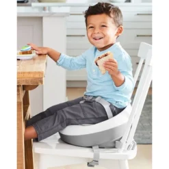 Skip Hop Sleek Booster Seat - Gray/White -Chicco Kids Shop GUEST fa172e6a ba43 445c 952c 183e98f75325