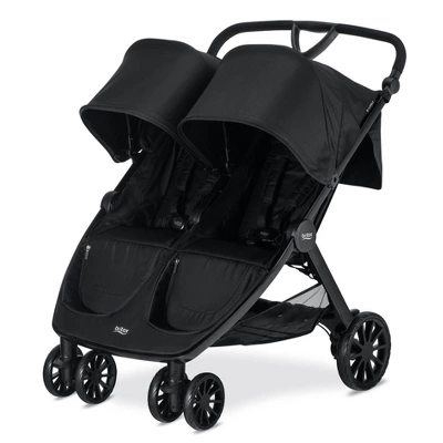 Britax B-Lively Double Stroller - Raven 2 Britax B-Lively Double Stroller - Raven - Image 2
