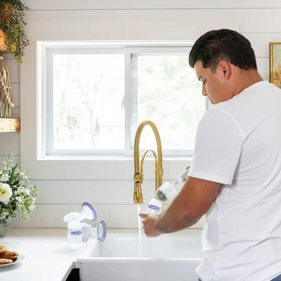 Lansinoh Baby Bottles For Breastfeeding Babies With 3 Slow Flow Nipples (Size 2S) - 5oz/3ct 5 Lansinoh Baby Bottles For Breastfeeding Babies With 3 Slow Flow Nipples (Size 2S) - 5oz/3ct - Image 5